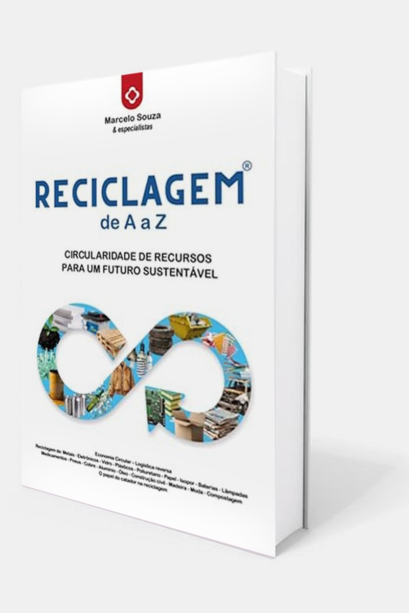 Capa do livro Reciclagem de A a Z